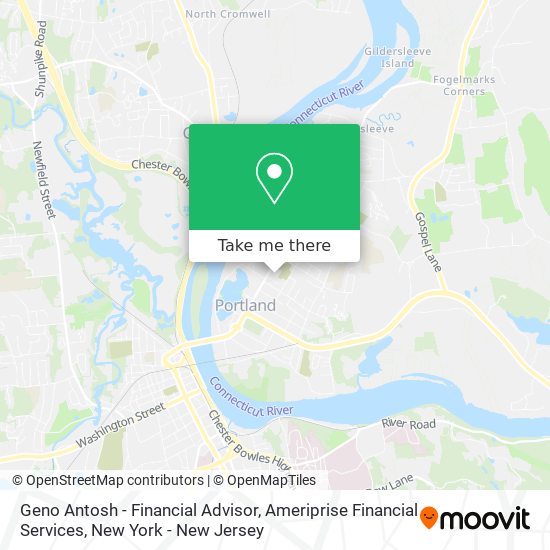 Mapa de Geno Antosh - Financial Advisor, Ameriprise Financial Services