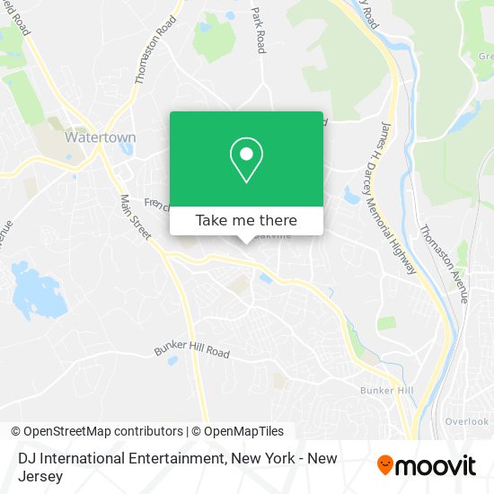 DJ International Entertainment map