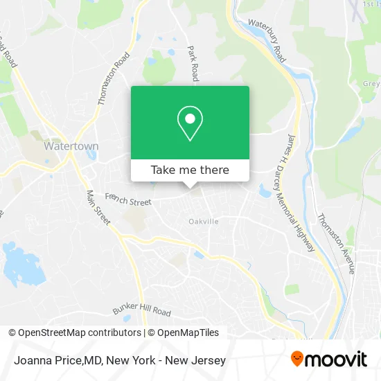 Joanna Price,MD map