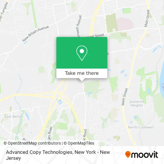 Advanced Copy Technologies map