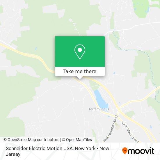 Mapa de Schneider Electric Motion USA