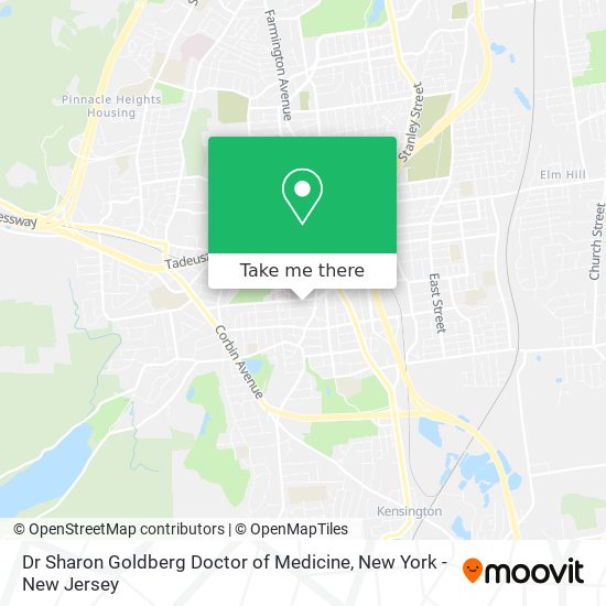 Mapa de Dr Sharon Goldberg Doctor of Medicine
