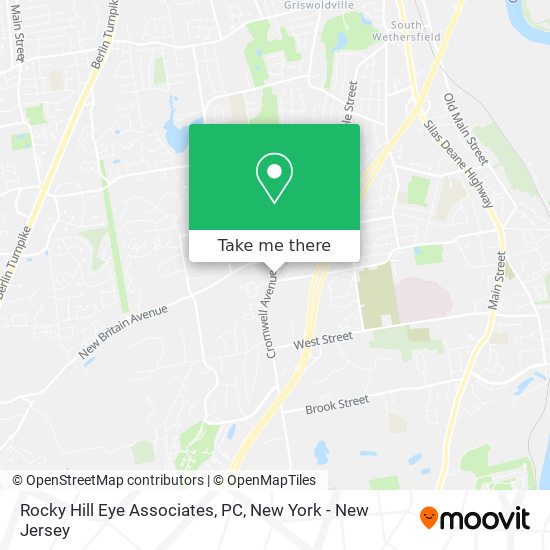 Rocky Hill Eye Associates, PC map