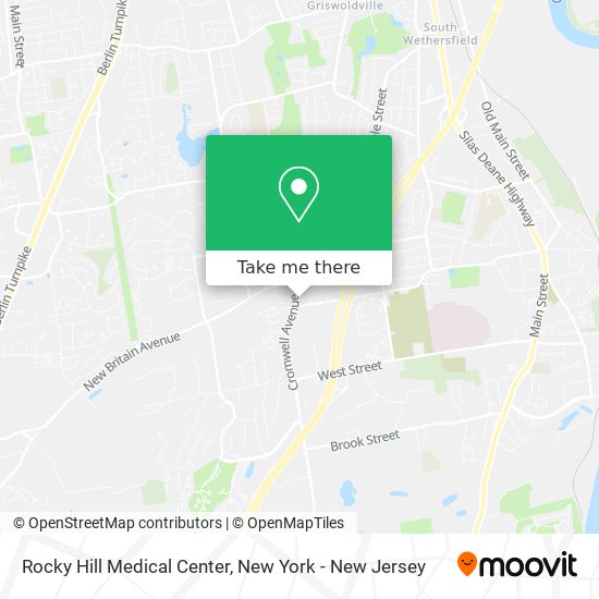 Rocky Hill Medical Center map