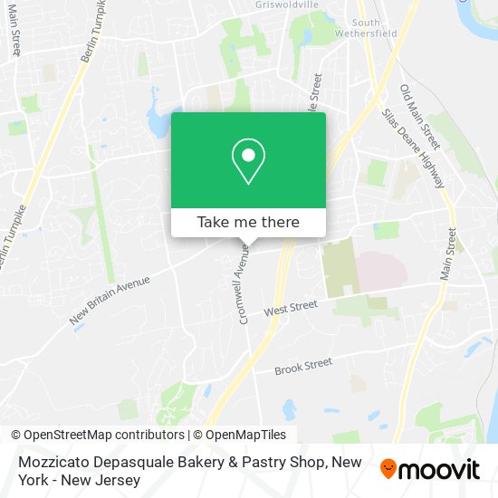 Mozzicato Depasquale Bakery & Pastry Shop map