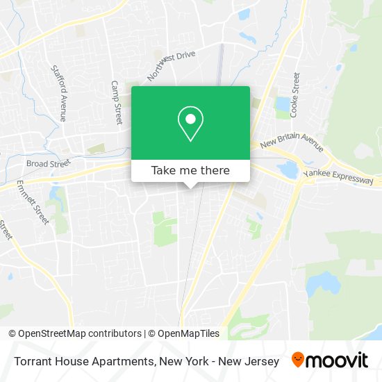 Torrant House Apartments map