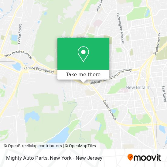 Mapa de Mighty Auto Parts