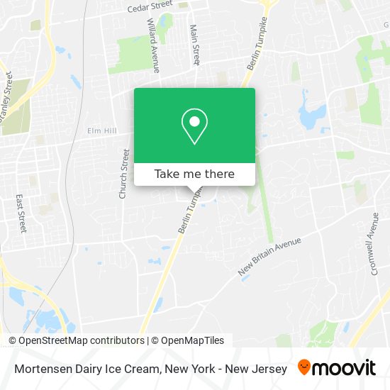 Mortensen Dairy Ice Cream map