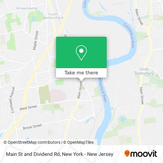 Mapa de Main St and Dividend Rd