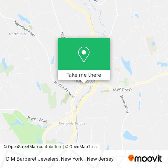 Mapa de D M Barberet Jewelers