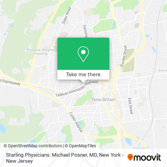 Mapa de Starling Physicians: Michael Posner, MD