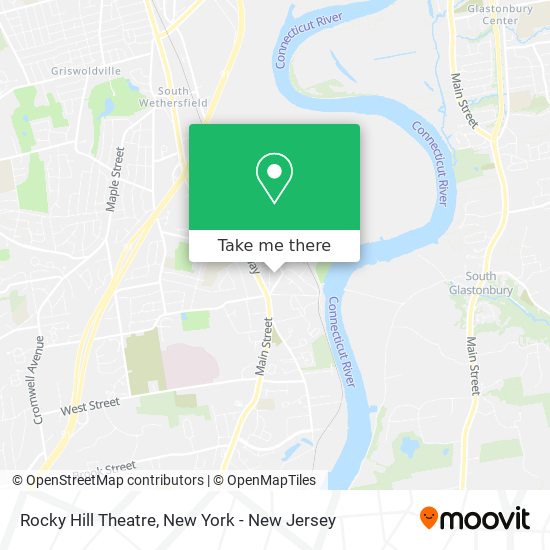 Mapa de Rocky Hill Theatre