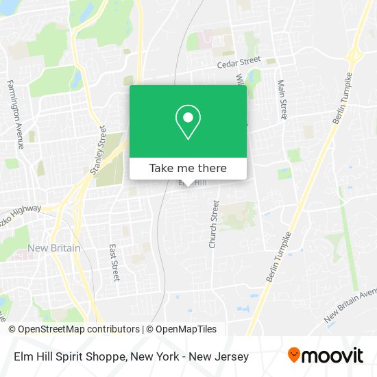 Elm Hill Spirit Shoppe map