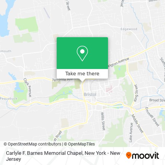 Carlyle F. Barnes Memorial Chapel map