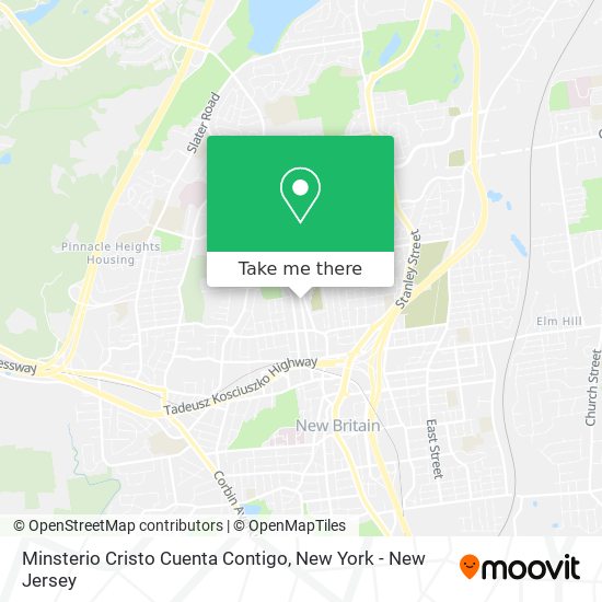 Mapa de Minsterio Cristo Cuenta Contigo