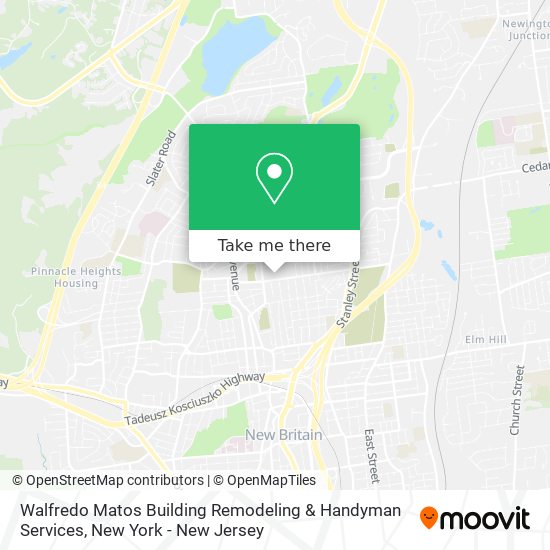 Walfredo Matos Building Remodeling & Handyman Services map