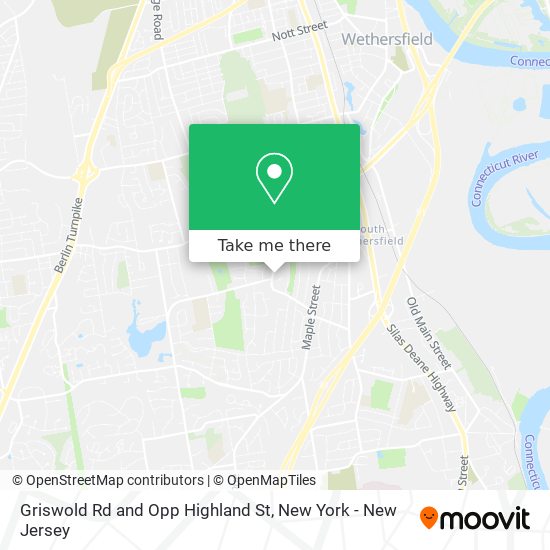 ¿Cómo llegar a Griswold Rd and Opp Highland St en Wethersfield en