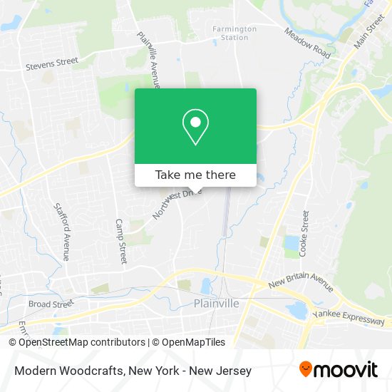 Mapa de Modern Woodcrafts