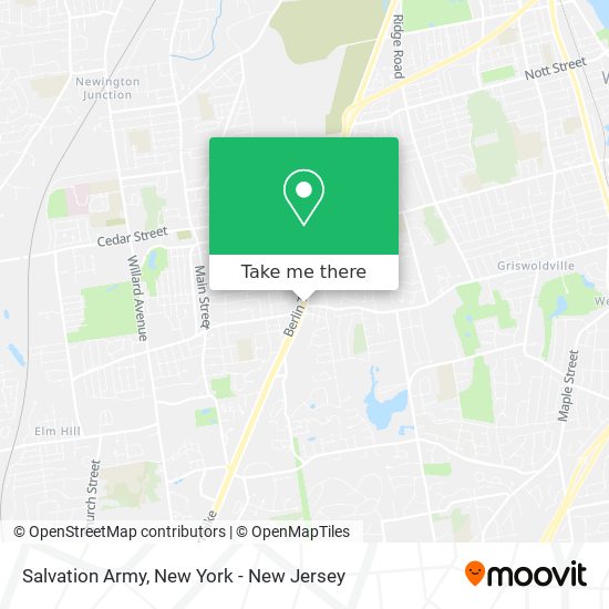 Mapa de Salvation Army