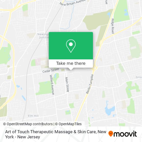 Art of Touch Therapeutic Massage & Skin Care map