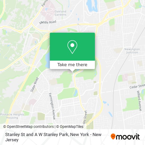 Mapa de Stanley St and A W Stanley Park