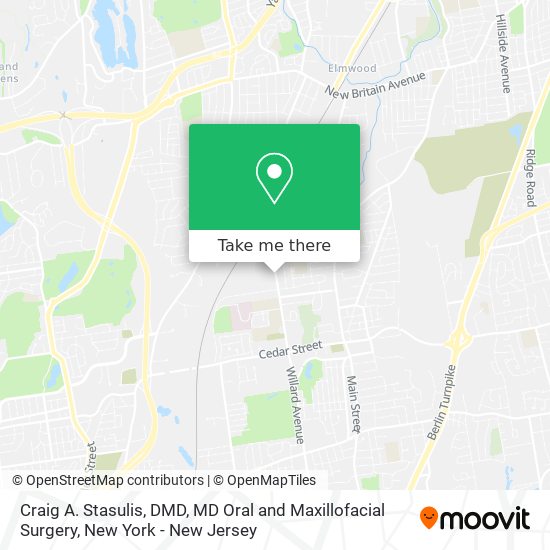 Mapa de Craig A. Stasulis, DMD, MD Oral and Maxillofacial Surgery
