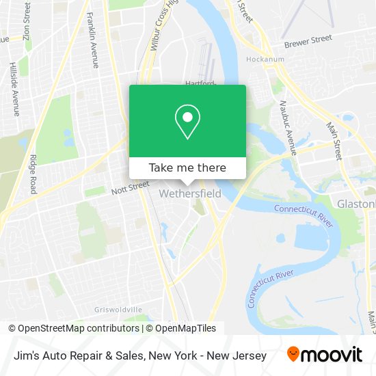 Jim's Auto Repair & Sales map