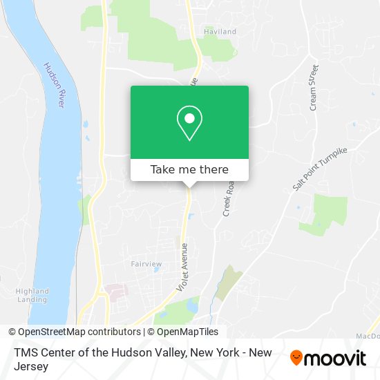 Mapa de TMS Center of the Hudson Valley