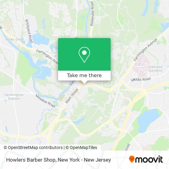 Mapa de Howlers Barber Shop
