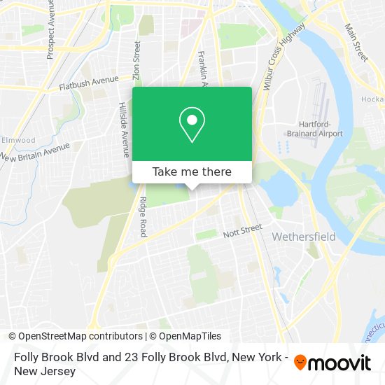 Mapa de Folly Brook Blvd and 23 Folly Brook Blvd