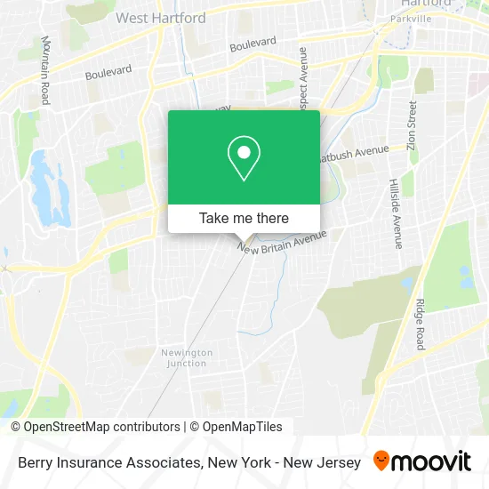Berry Insurance Associates map
