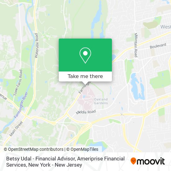 Mapa de Betsy Udal - Financial Advisor, Ameriprise Financial Services