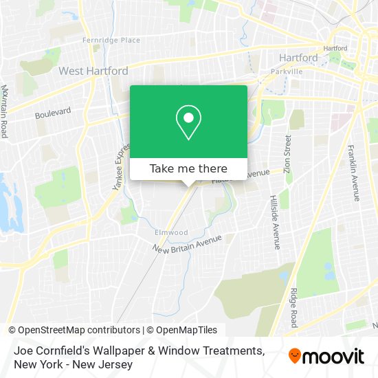 Mapa de Joe Cornfield's Wallpaper & Window Treatments