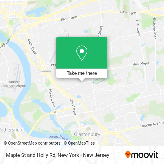 Mapa de Maple St and Holly Rd