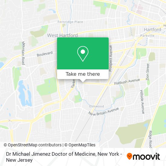 Dr Michael Jimenez Doctor of Medicine map