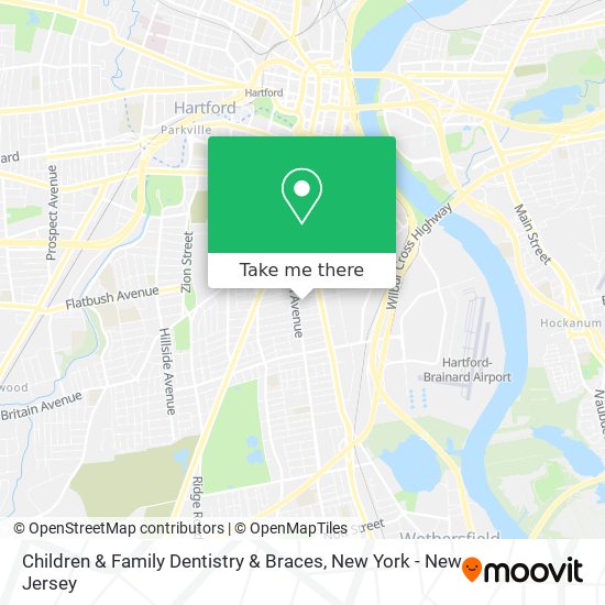 Children & Family Dentistry & Braces map