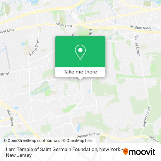 I am Temple of Saint Germain Foundation map