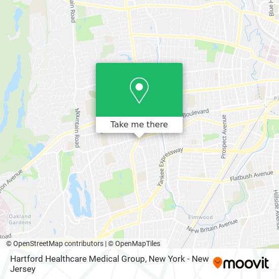 Hartford Healthcare Medical Group map