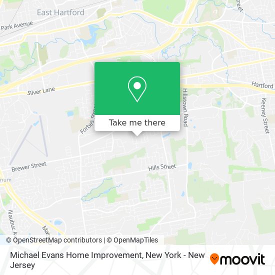 Michael Evans Home Improvement map