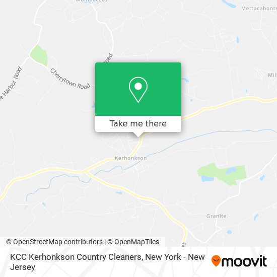 Mapa de KCC Kerhonkson Country Cleaners