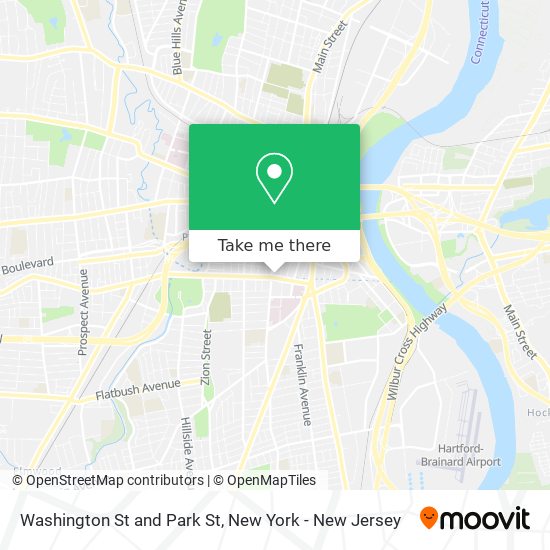 Mapa de Washington St and Park St