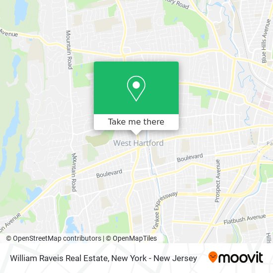 ¿Cómo llegar a William Raveis Real Estate en West Hartford en Autobús o