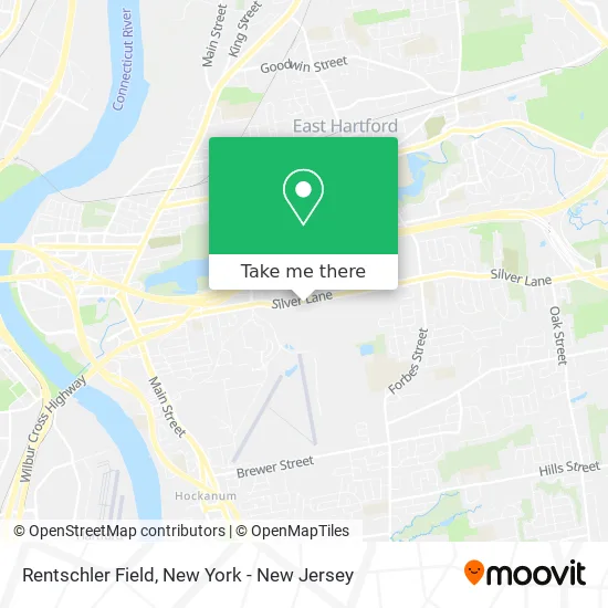 Rentschler Field map