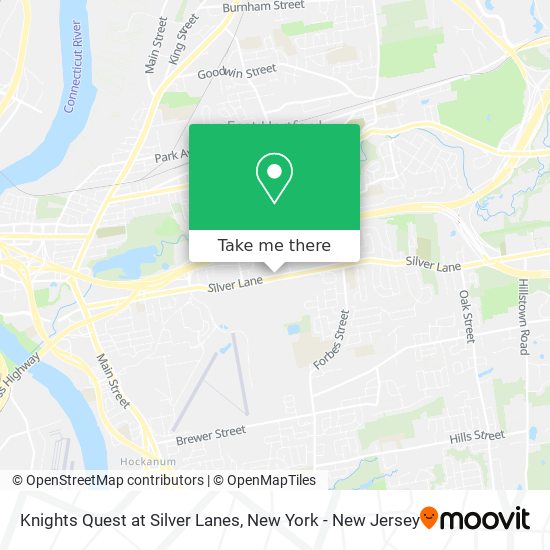 Knights Quest at Silver Lanes map