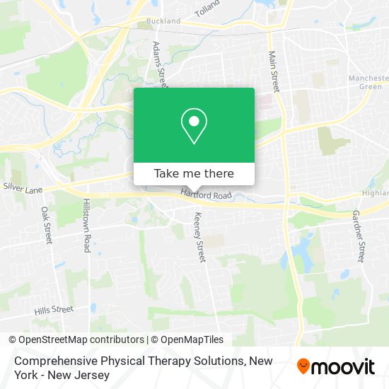 Mapa de Comprehensive Physical Therapy Solutions