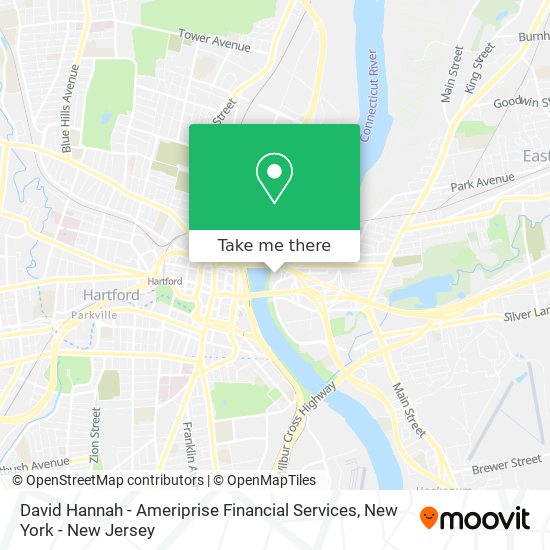 Mapa de David Hannah - Ameriprise Financial Services