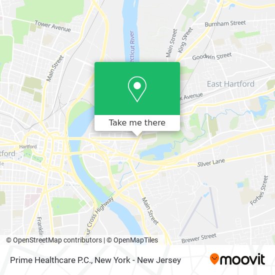 Prime Healthcare P.C. map