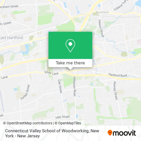 Connecticut Valley School of Woodworking map
