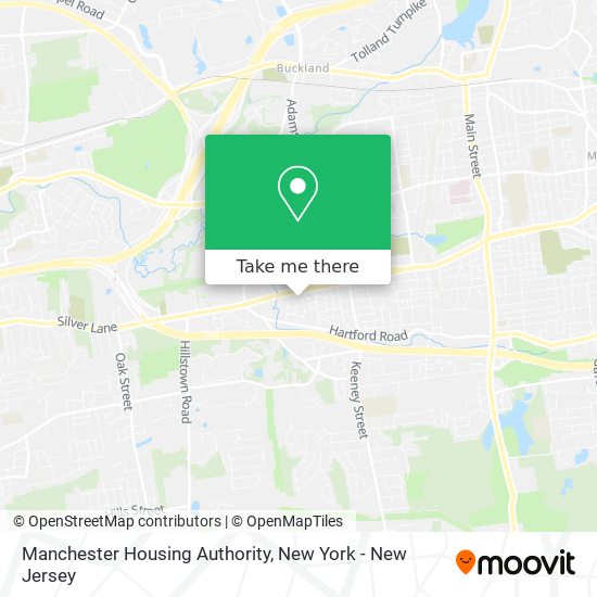 Manchester Housing Authority map