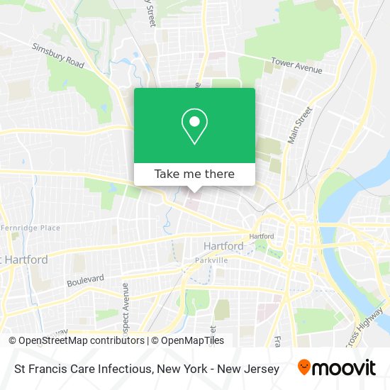 St Francis Care Infectious map